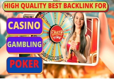 Google 1st Page Top Ranking 2021 Guaranteed All CASINO/POKER/GAMBLING/ Site