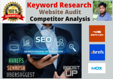 I will do low competitive keyword research and competitor analysis your website