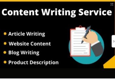 I will be content writer for your website