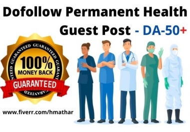 I will do health guestpost with DF links