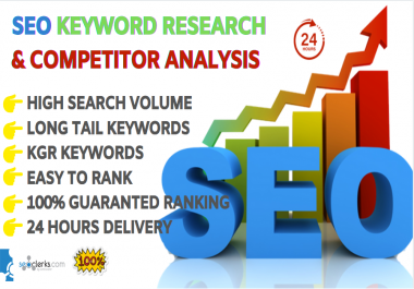 seo keyword research and competitor analysis in 24 hours