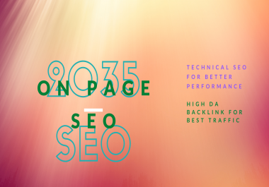 I will do on page and technical SEO optimization of WordPress website