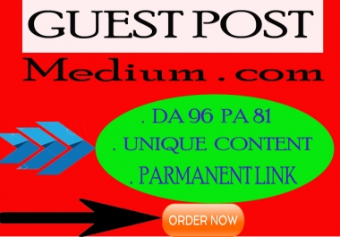 I will write Publish Guest Posts on Medium Boost Your Website