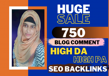 create 750 dofollow blog comments high quality seo backlinks