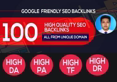 I Can Build 100 Backlink, web 2.0,  and Dofollow with high DA/PA in your webpage with a unique website