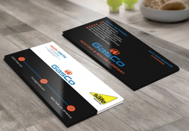 I will create professional amazing business card design.