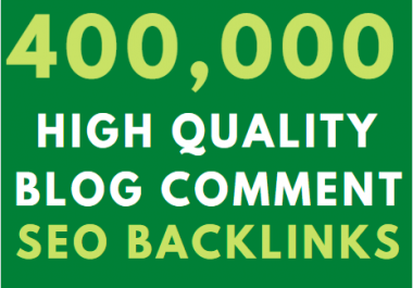 400k GSA blog comment High Authority Backlink on google Ranking