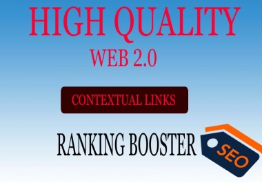 15 Web 2.0 On High Quality DA/PA sites