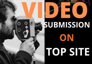 Manually 20 videos submission on Top and Highr PA video sharing sites