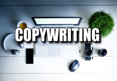 I will prepare high quality content for you as a copywriter