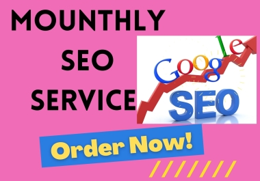 I will provide monthly local SEO service for google top ranking 30 days