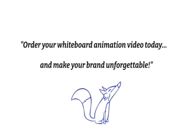 i will create a whiteboard animation explainer video
