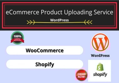 I will upload your desired product in woocommerce and shopify store