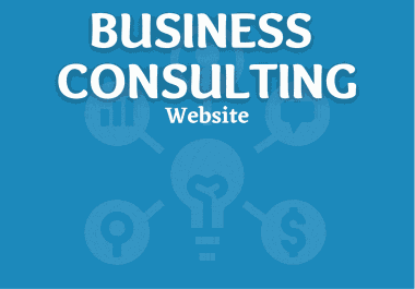 I will build business consulting website with booking functionalities