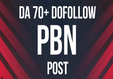 DA70+ 15 DOFOLLOW INDEXABLE PBN BACKLINKS FOR GOOGLE RANKING