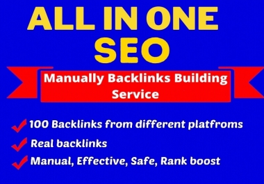 Edu/Gov backlinks, Social bookmark,  Web2.0,  Profile Backlinks,  Blog Comments,  Business Listing