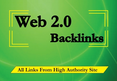 20 High Authority Manual Web 2.0 Backlinks