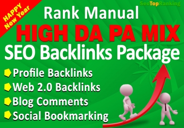 200 Profile Backlinks+50 Blog Comments+10 Web2.0 and 40 Social Bookmarking Backlinks packages