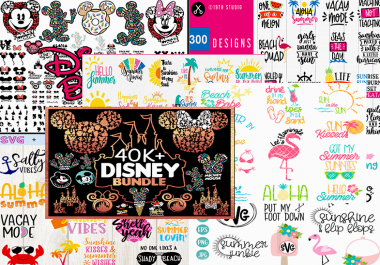 I will provide 10k+ svg bundles PNG/SVG/PDF/DXF for etsy and pod