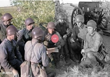 i will colourize and restore your old or black and white image