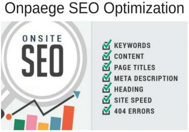 I will wp site on page SEO optimization and fix technical problems