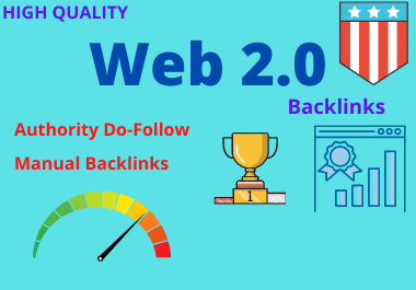 Manually Build 20 high Authority WEB2.0 Backlinks