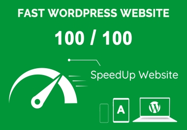 I will optimize wordpress website speed and improve gtmetrix,  google pagespeed score