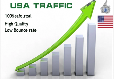 I will drive safe organic USA traffic 1000 visit