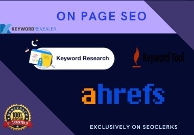 I will do keyword research and competitor analysis for your niche