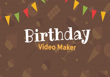 Birthday animations for your loved ones