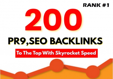 I will create 200 High Quality Dofollow Profile Backlinks PR9 DA 50 TO 100 Google Dominating