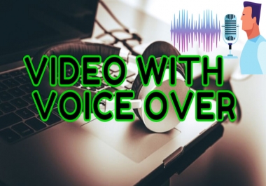 I will convert blog post,  article, text or script into an engaging video with voice over