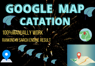 Build 200 map citation create manually to help rank your google business page boost local area