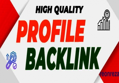 I will do 100 High Quality Dofollow Profile Backlinks for Google Top Ranking Seo