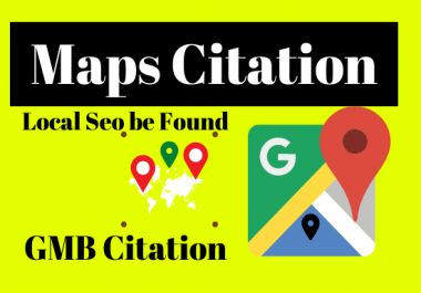 I will create 150 Maps citation create any place in whole world with your business information