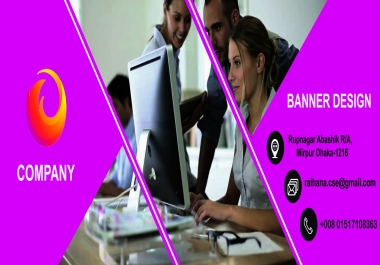 Give YOU 20 PROFESSIONAL BUSINESS LOGO,  COVER, Banner or Anything Professionally