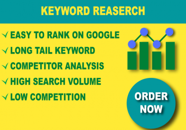 keyword research and competitor analysis for SEO