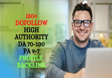 I Will Do 150+ Profile Backlink With High DA PA