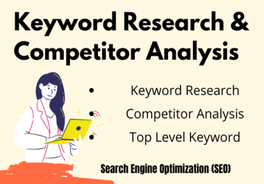 Keyword Research & Competitor Analysis that actually help to rank (SEO)