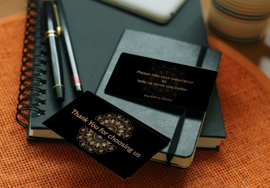Creative and luxury business card