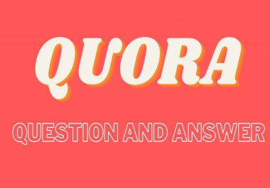 Google Rank Your Site with Quora High Quality 50 Question and answer