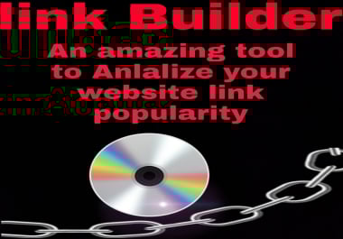 Link Builder and anlalize your website link popularity