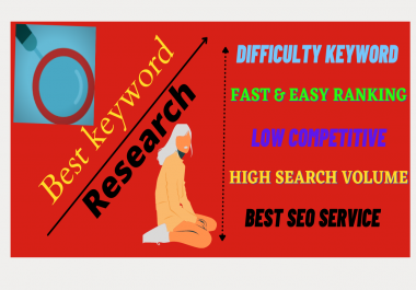 Best SEO keyword research & Competitor analysis for your website