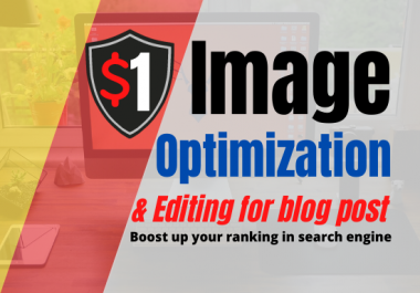 Image optimization,  Editing and Exif data change for SEO