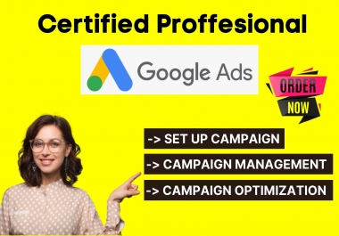 I Can do setup effective google ads adwords PPC campaign