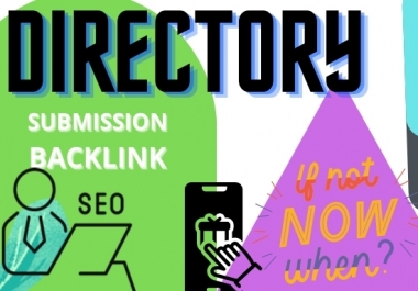 I will create 75 manually High-Quality Directory submission Backlinks