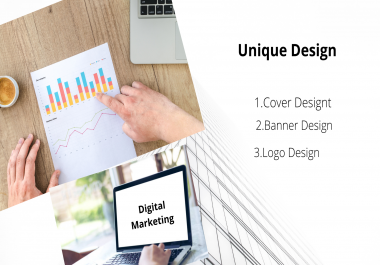I will create Facebook cover,  YouTube banner & best logo design.