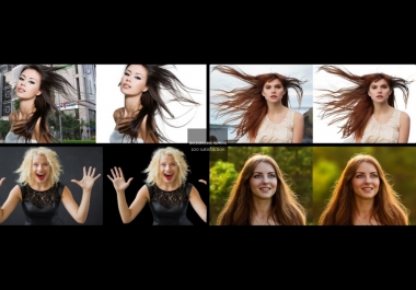 i will do professionally background removal white background and clipping