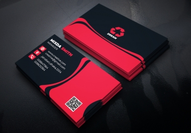 I will create an amazing and unique business card design for you