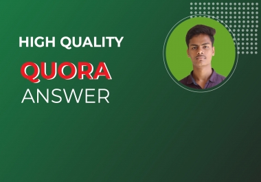 I will Promote Your website 10 High Quality Quora Answer